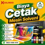Biaya Cetak Mesin Solvent