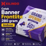 Cetak Banner Frontlite 280 gram Indoor