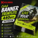 Cetak Banner Frontlite 440gsm Outdoor