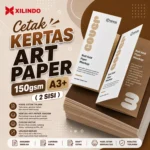 Cetak Kertas Art Paper 150gsm A3+ ( 2 sisi )