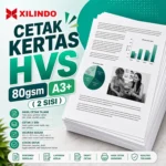 Cetak Kertas Hvs 80gsm A3+ ( 2 sisi )
