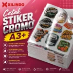 Cetak Stiker Cromo A3+