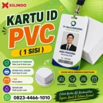 Kartu Id PVC ( 1 sisi )