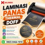 Laminasi Panas Thermal Doff