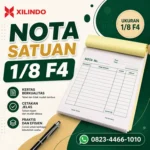 Nota Satuan 1/8 F4