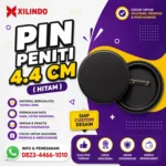 Pin Peniti 4.4 cm ( hitam )