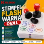 Stempel Flash Warna Oval